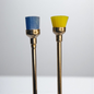 #94 Dusting Brush Yellow/Blue Drill Bit
