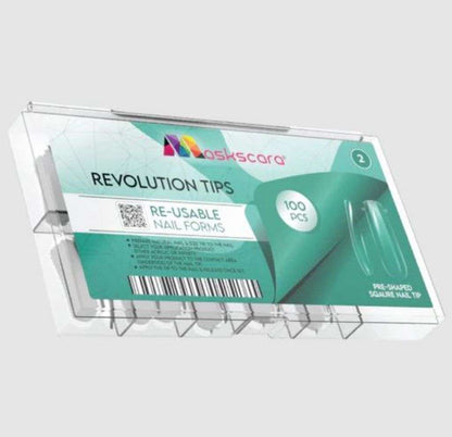Square Shape- Dual Form Revolution Nail Tips