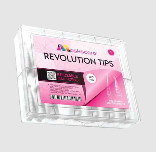 Stiletto Shape- Dual Form Revolution Nail Tips