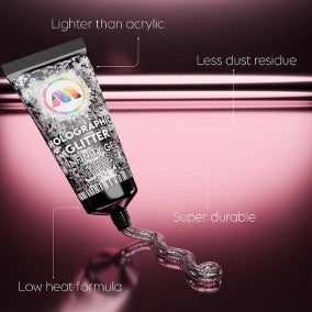 Holographic Glitter Infinity Gel