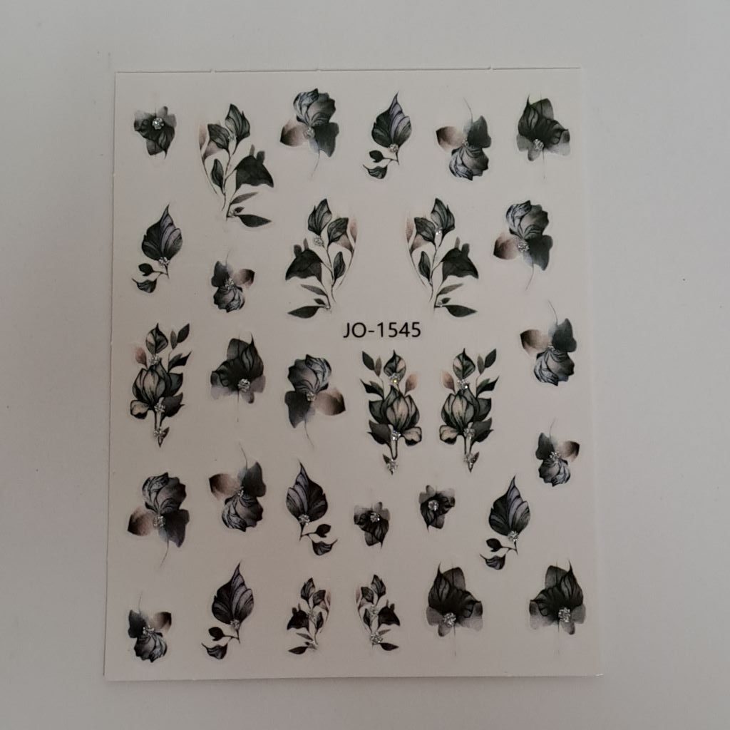 Flowers Nail Art Sticker JO-1545