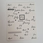 Words Nail Art Sticker JO-2168
