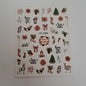 Christmas Nail Art Sticker JO-2466