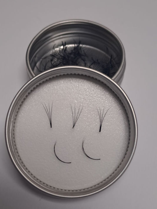 Eyelash Jar 3D 0.10 C-Curl 250’s