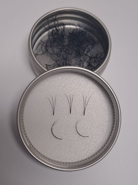 Eyelash Jar 3D, 0.10 D-Curl, 250’s