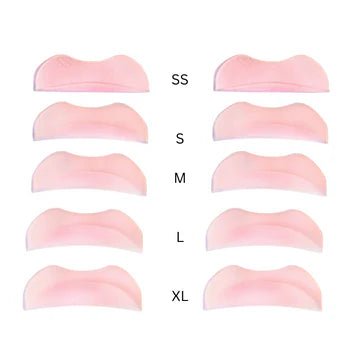 Pink Eyelash Lifting Pads 5 pairs