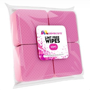 Pink Professional Lint Free Wipes -500 pcs