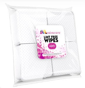 White Professional Lint Free Wipes -500 pcs