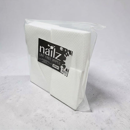Nailz Lint Free Nail Wipes - 200pc