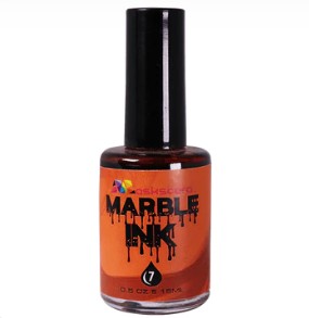 Coral Red #07 -Marble Ink 15ml