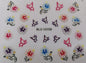Nail Art Sticker world full of butterflies