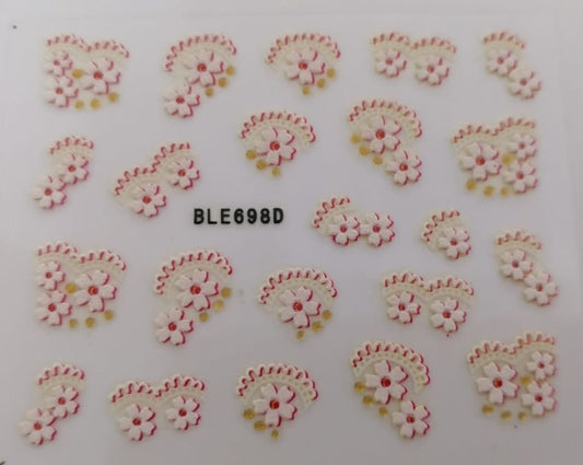 Nail Art Sticker Flower Power