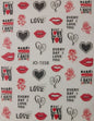 Valentine’s Nail Art Sticker JO-1558