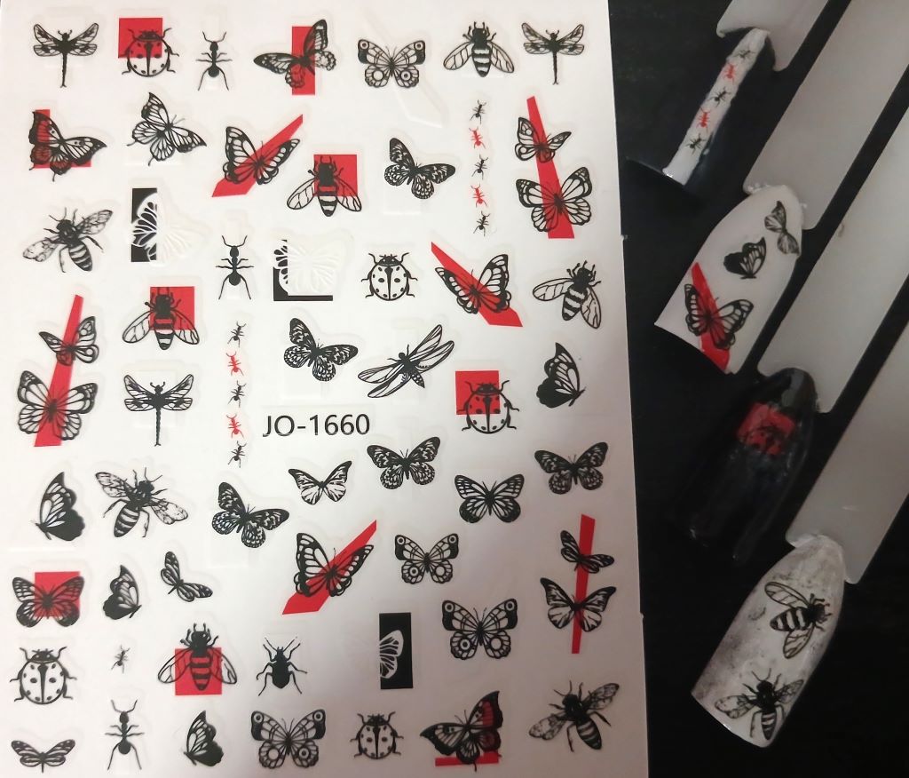 Valentine’s Nail Art Sticker JO-1660