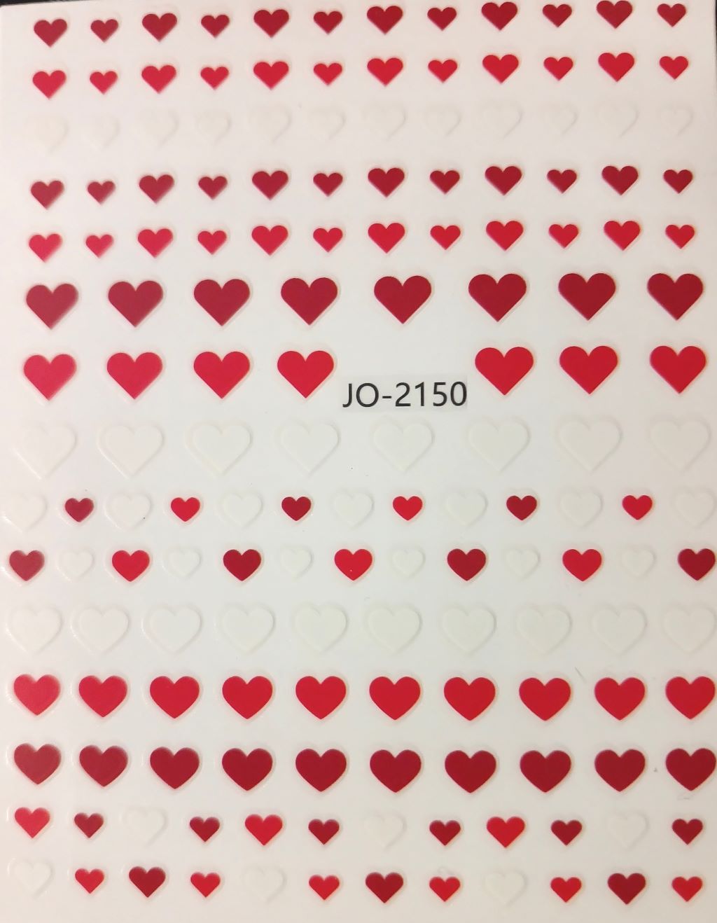 Valentine’s Nail Art Sticker JO-2150