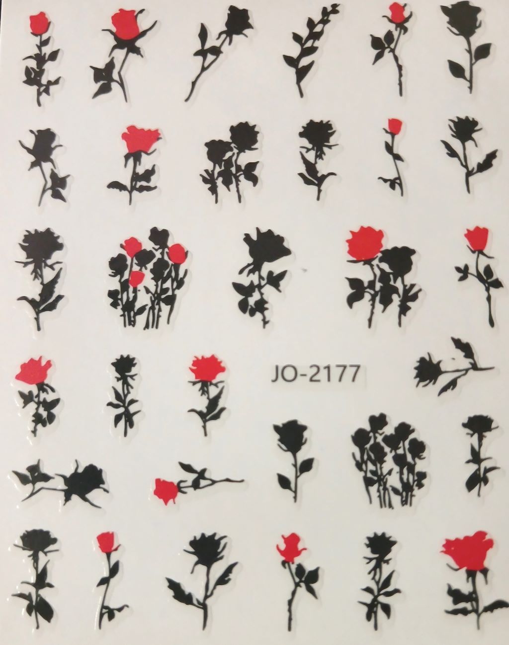 Valentine’s Nail Art Sticker JO-2177