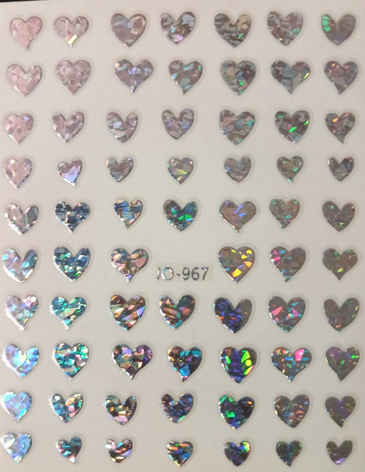 Valentine’s Nail Art Sticker JO-967