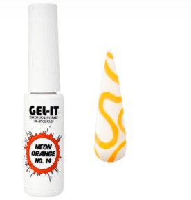 Neon Orange-Line Art Gel 7ml