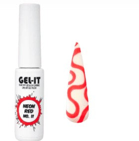 Neon Red-Line Art Gel 7ml