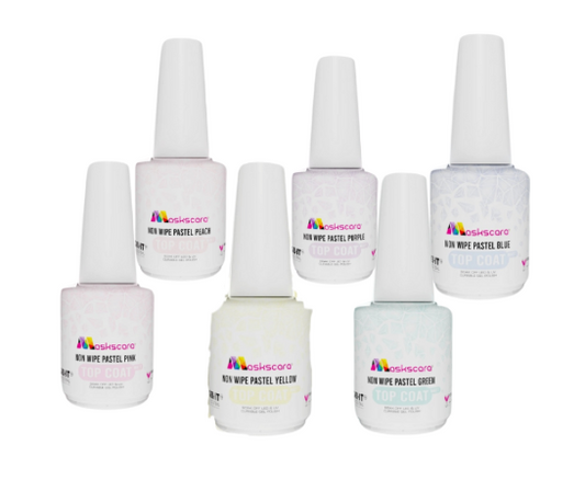 Pastel Topcoat - Non-Wipe - 15ml