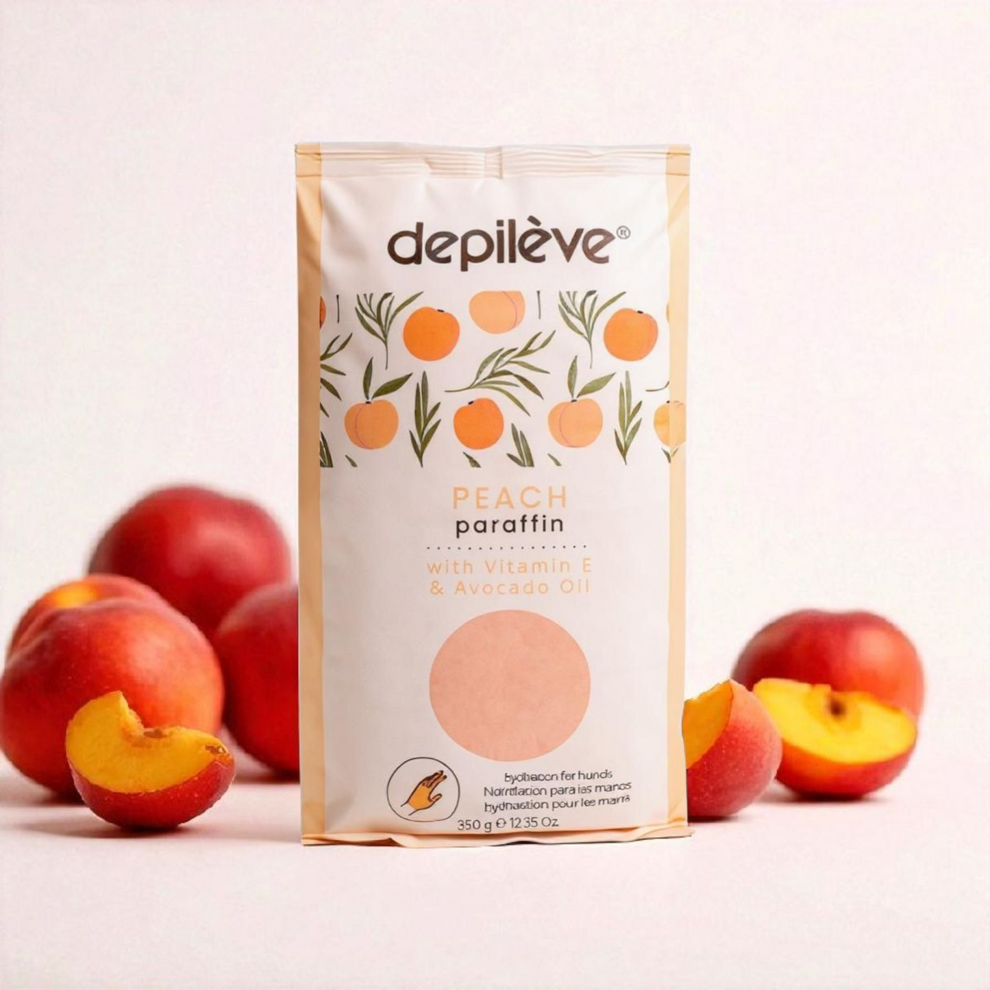 Depileve Peach Paraffin Wax 350g