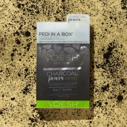Charcoal Power Detox- Pedi in a Box 4 Step