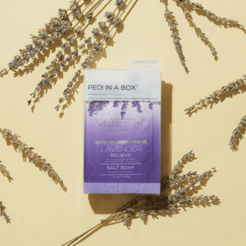 Lavender Relieve- Pedi in a Box 4 Step
