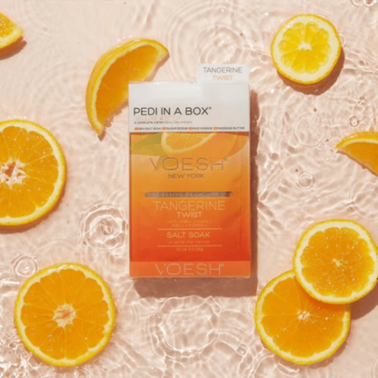 Tangerine Twist - Pedi in a Box 4 Step