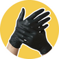 Nitrile Gloves Black Large 100’s