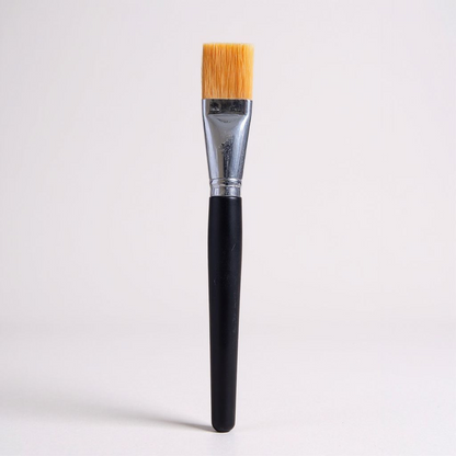 Mask Brush With Black Wooden Handle