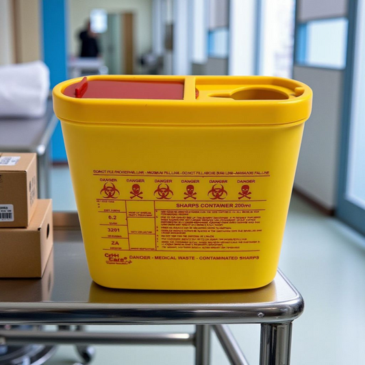 Sharp Remover Box Yellow 200ml