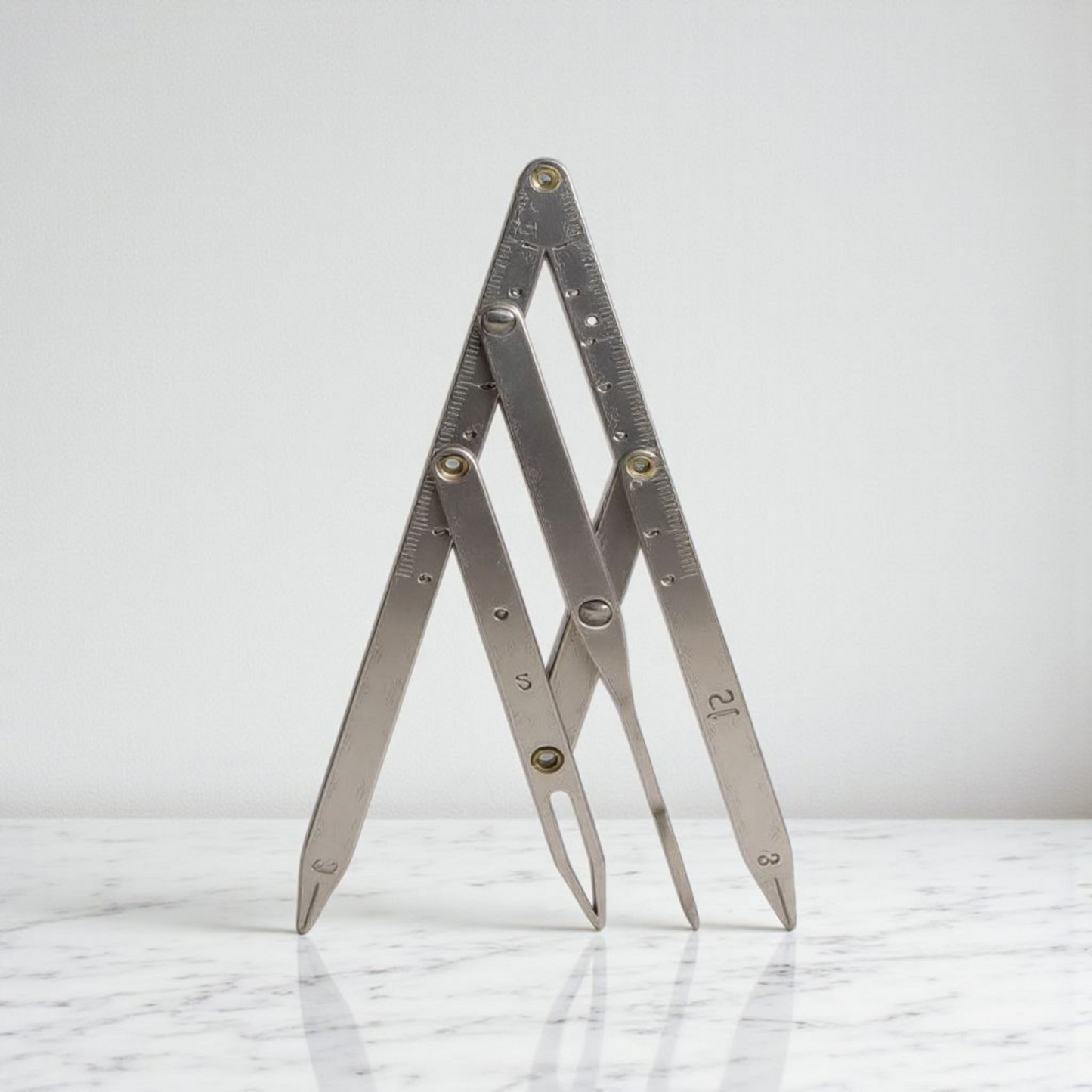 Brow Measure Tool Stainless Steel