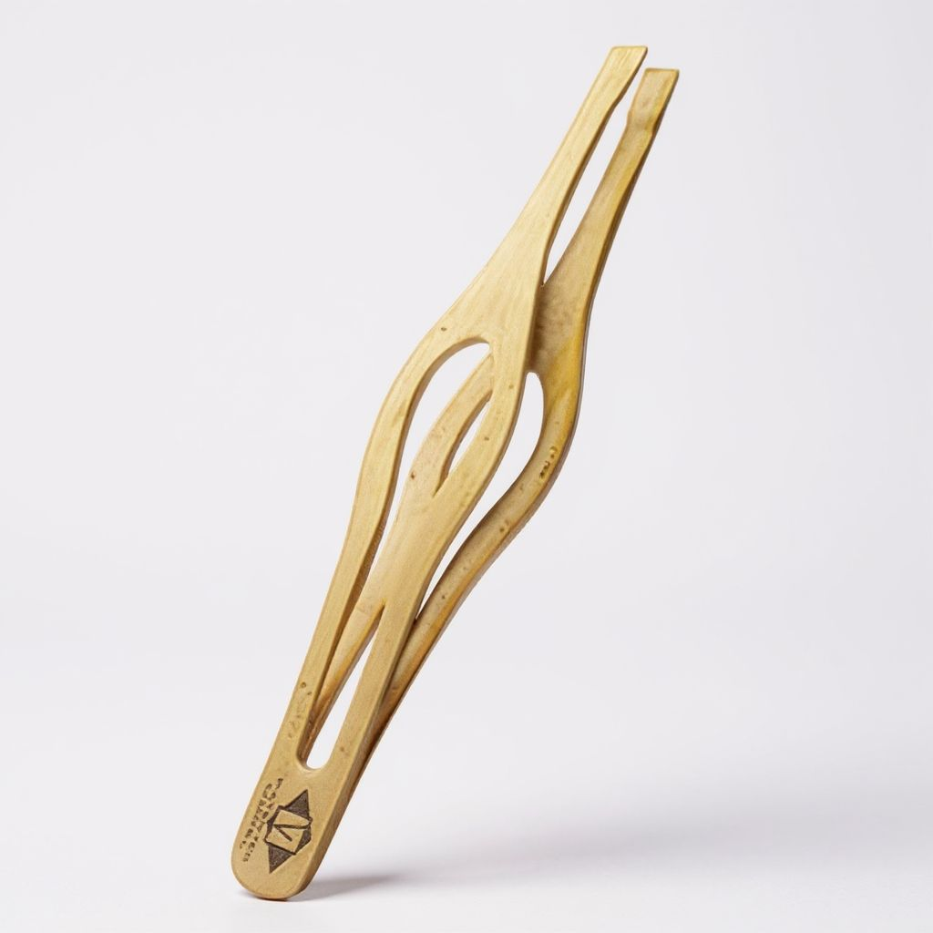 Tweezer Ergonomic Gold