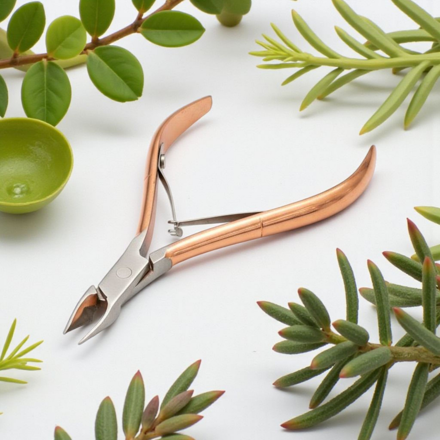 Spa Life Cuticle Nipper Rose Gold