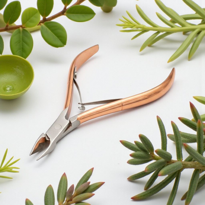 Spa Life Cuticle Nipper Rose Gold