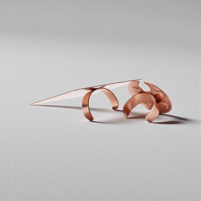 Rose Gold Mixing Palette 2pcs