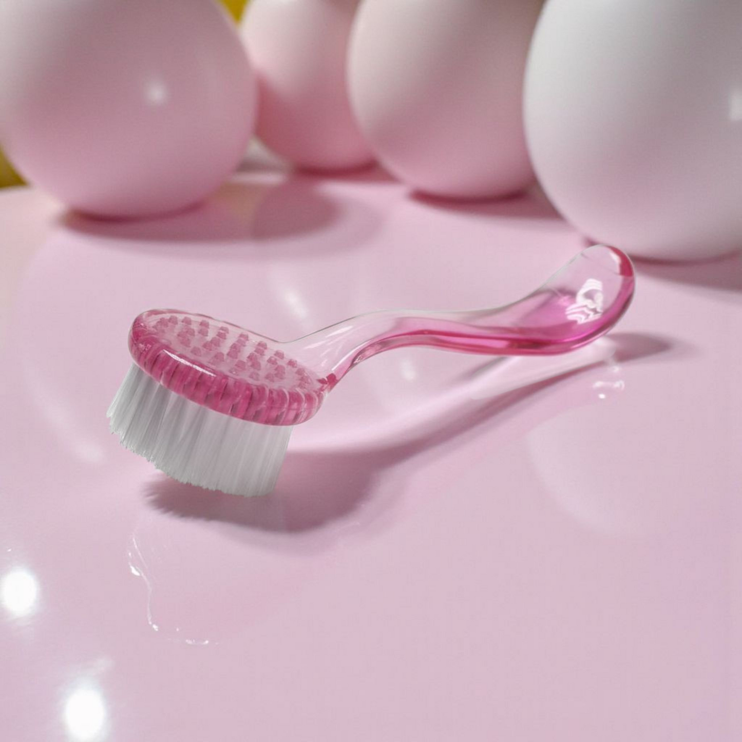 Dusting Brush Soft Round Pink