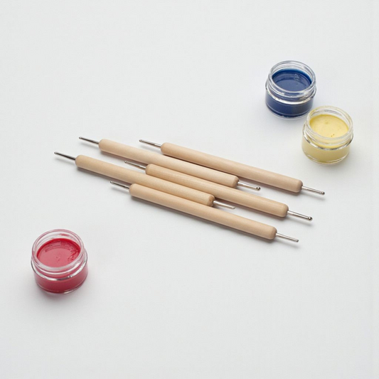 Dotting Tool Wood Set 5’s