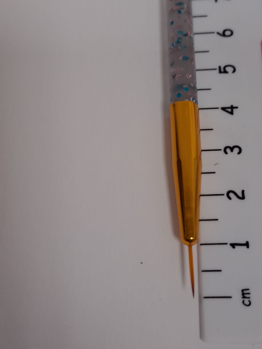 Pink & Blue Sparkle Line Brush