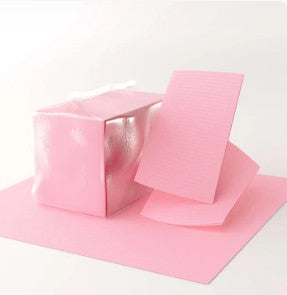 Pink -Disposable Lint Free Table Mat - 125pcs