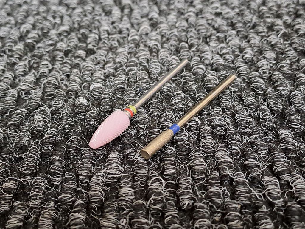 Drill Bits Pink Cone + Cuticle Bit Combo