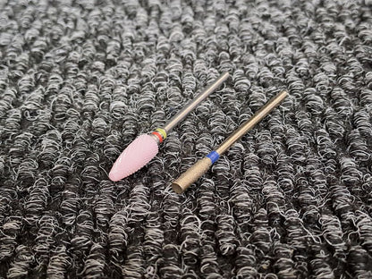 Drill Bits Pink Cone + Cuticle Bit Combo