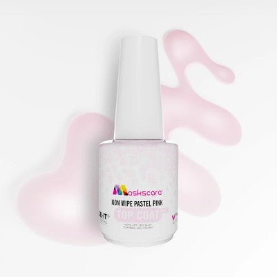 Pastel Topcoat - Non-Wipe - 15ml