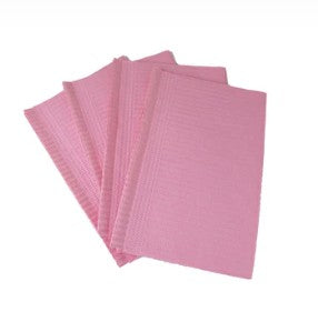 Pink -Disposable Lint Free Table Mat - 125pcs