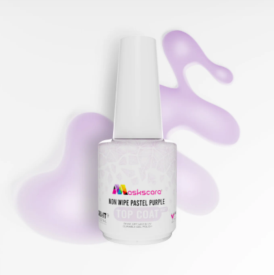 Pastel Topcoat - Non-Wipe - 15ml