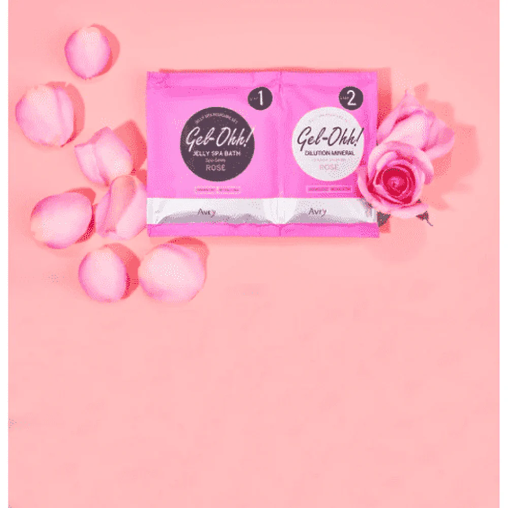 Rose -Avry Beauty Gel-Ohh Jelly Spa Pedi Bath