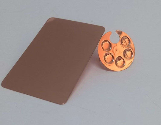 Rose Gold Mixing Palette 2pcs