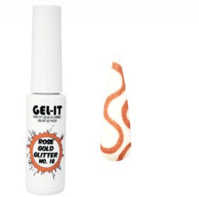 Rose Gold Glitter- Line Art Gel 7ml