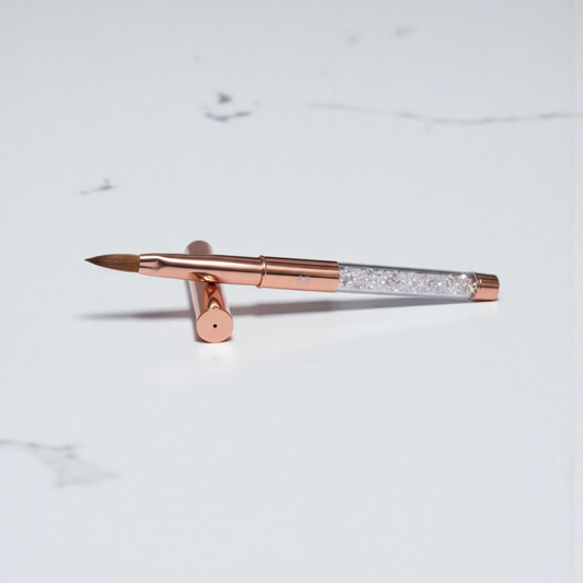 Rose Gold #6 Acrylic Brush