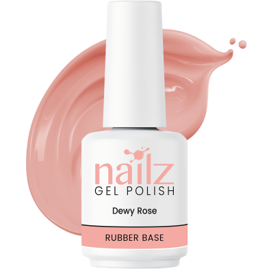 Nailz - Rubber Base Gel - Dewy Rose